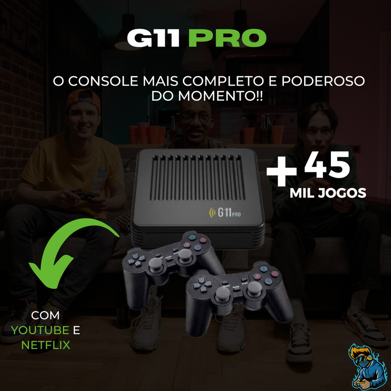 GAME G11 PRO + 45 mil jogos - 128G